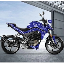Cf Moto 250 Nk Şimşek Parçalı Kaplama Folyo Tasarım1
