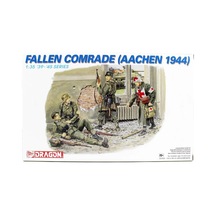 Dragon 6119, 1/35 Yere Düşmüş Yoldaş Ve Asker Figürleri Aachen1944 Maketi
