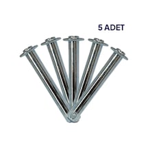 Q22mm - 200mm Orta Kol Pimi 5 Adet