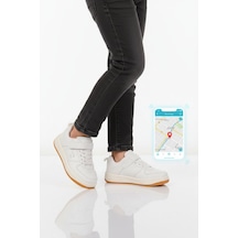 Beyaz Gps Takip Özellikli Unisex Çocuk Spor Ayakkabı Follow F