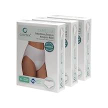 Caretex Orta Emici Camelia Kadın Külot 5Xl Beyaz 3'Lü