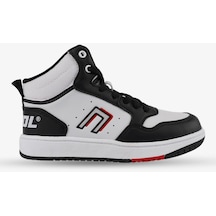 Adel Unisex Çocuk Boğazlı Spor Ayakkabı - Siyah Beyaz-263
