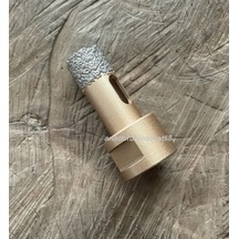 Dry 18mm Granit Mermer Delme Panç Mermer Delici Uç Porselen Delme Ucu M14
