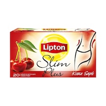 Lipton Slim Plus Kiraz Saplı Bitki Çayı Süzen Poşet 20 x 2 G