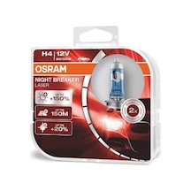 Osram Night Breaker Laser H4 Ampul Takımı %150 Daha Fazla Işık N11.5323