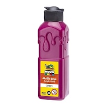 Nova Color Fuşya Akrilik Boya 250 Gr 1 Adet Su Bazlı Akrilik Boyası Hobi Sanatsal Boy Tuval Ahşap Metal