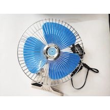 Oto Vantilatör 24 Volt 8 Inç Mandallı Çakmaklık Girişli 6400401