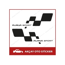 Bmw Alpina Sport Sticker Alpina Sticker Bmw Araba Sticker
