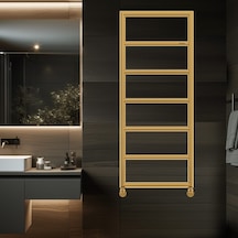 1200x500mm Trendy Parlak Bras Gold Altın Paslanmaz Çelik Havlupan