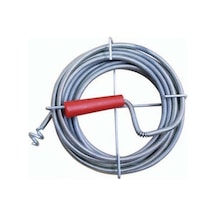 Tıkalı Lavabo Deliği Gider Borusu Açıcı Kılavuz (Susta) - 5 Metre