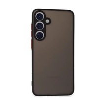 Galaxy S24 Kılıf Montreal Silikon Kapak - Siyah