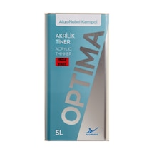 Akzonobel Optima Akrilik Tiner Hızlı Gl 5 Litre 0
