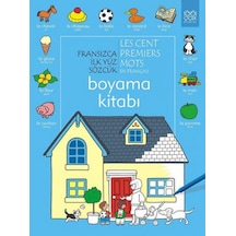 Fransızca İlk Yüz Sözcük Boyama Kitabı