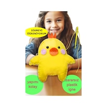 Keçe Oyuncak Dikiş Seti - Sevimli Ördek Montessori Oyuncak