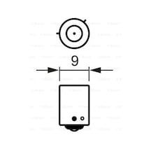 BOSCH 1987302264 Ampül Purelıght 12V H21W 21W Bay9S
