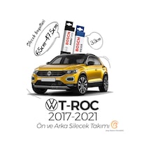 Bosch Aerotwin Volkswagen T-Roc 2017-2021 Ön - Arka Silecek Seti