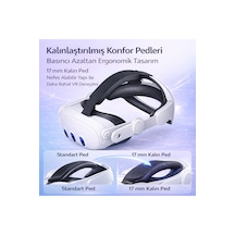 Meta Quest 2/3/3s Uyumlu Vr Baş Bandı Ayarlanabilir Elite Strap, Basıncı Azaltan Kayış,vr Değildir.