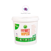 Vebox Easy Wet Wipes Büyülü Bahçe Kokulu Kova Hijyenik Temizlik Mendili XL 300 Adet