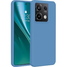 Flzdgnkr Newface Xiaomi Redmi Note 13 Pro 5g Kılıf First Silikon - Mavi