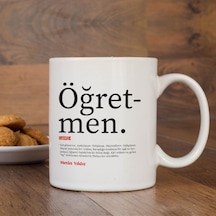 Lügatçe Öğretmen Isme Özel Kupa