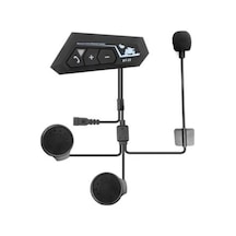 Hubrendy Kargo Bt22 Kask Kulaklık Bluetooth Motosiklet Kulaklık 5.0 Bluetooth Interkom Motorsiklet K