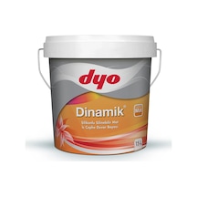Dyo 8585 Badem 15lt Dinamik Mat Silikonlu Silinebilir İç Cephe Duvar Boyası 15 L