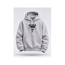North Whiskers Bbq Baskılı Unisex Hoodie Eğlenceli Barbekü Temalı Kapüşonlu Sweatshirt Gri - 935825041 Gri - 935825041 Gri