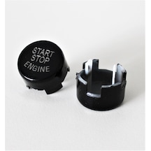 BMW 5 F10 Start Stop Engine Düğme Kapağı -Siyah