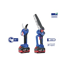 Exen Eng 604 Set Eng 604 T Şarjlı Testere + Eng 674 M Budama Makası 21v 4ah Kömürsüz