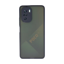 Xiaomi Poco F3 Kılıf Montreal Silikon Kapak - Lacivert -