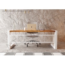 Alfa Ntconcept Masif Ağaç Ofis ve Çalışma Masası