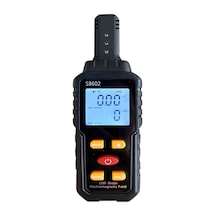 Xindoker Taşınabilir 3'lü Elektromanyetik Radyasyon Ölçer - Sesli Ve Işıklı Alarmlı, Lcd Ekranlı Ev/ofis Kullanımı İçin