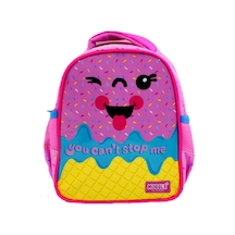 Muggle Tek Bölmeli Pink Ice Cream Anaokulu Sırt Çantası Mu-8676