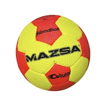 Avessa Hb-krc00000 Mazsa Celluler Rubber Hentbol Topu 0 No Kırmızı-sarı Beyaz -Kırmızı
