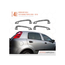 intakrom Fiat Grande Punto Krom Kapı Kolu Dış 4 Parça 2005 Üzeri