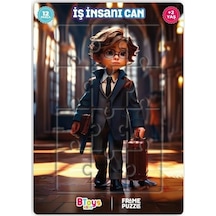 Btoys Kıds 12 Parça Puzzle İş İnsanı Can