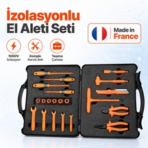 Elektrikli & Hibrit Araç Servisleri İçin 21 Parça 1000v İzolasyonlu El Aleti Seti