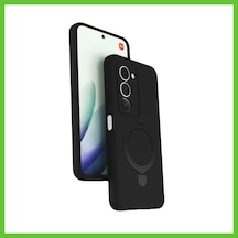 Bezos Redmi 15 4g Uyumlu Regal Magsafe Standlı Kapak - Siyah Dmc