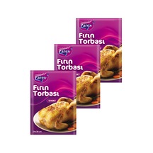 Fırın Torbası 8 Adet 24 X 38 Cm Üçlü Set