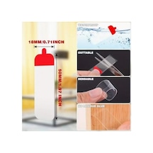 60 Parça Kolay Açılır Güçlü Çift Taraflı Bant 18mmx50mm Çok Renkli 97859941