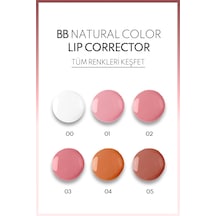 Dudak Parlatici & Bb Lip Corrector Renk Eşitleyici No: 02 Açık Pembe 0