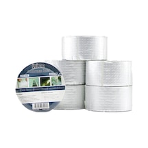 6 Adet 48mmx2mt Su Sızdırmaz Folyo Bant Çatı-cam Tavan-metal Yüzey-pencere - Boru Vb. Bx40