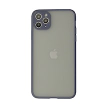 Apple İphone 12 Pro Max Kılıf Montreal Silikon Kapak - Gri