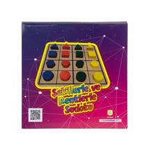 Ahşap Şekillerle Ve Renklerle Sudoku