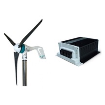 Set Air Speed 500w 12v / 24v Rüzgar Türbini + Hibrit Şarj Kontrol