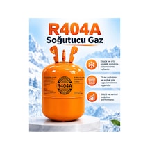 Soğutucu Gaz Refingrant R404a 10,9 Kg Turuncu