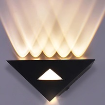 Ip Duvar Apliği Dekoratif Açık Dış Alan Mekan Lamba Aydınlatma Işık Su Geçirmez Bahçe Led Modern Doğal Beyaz A-ıpd-5167 Beyaz