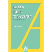 Altın İmla Kılavuzu -yazım Kılavuzu