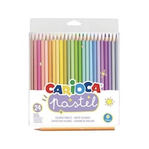 Carioca Pastel Renkli Kuru Boya Kalemi 24'lü Çok Renkli