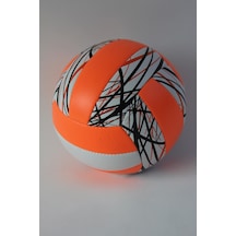 BST Voleybol Topu 1 Sert Zemin Voleybol Topu Beyaz - Turuncu
